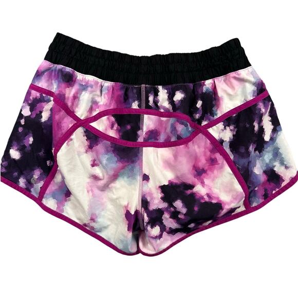 Lululemon Tracker Running Short Stretch Blooming Pixie Raspberry Size 10 - Picture 5 of 8